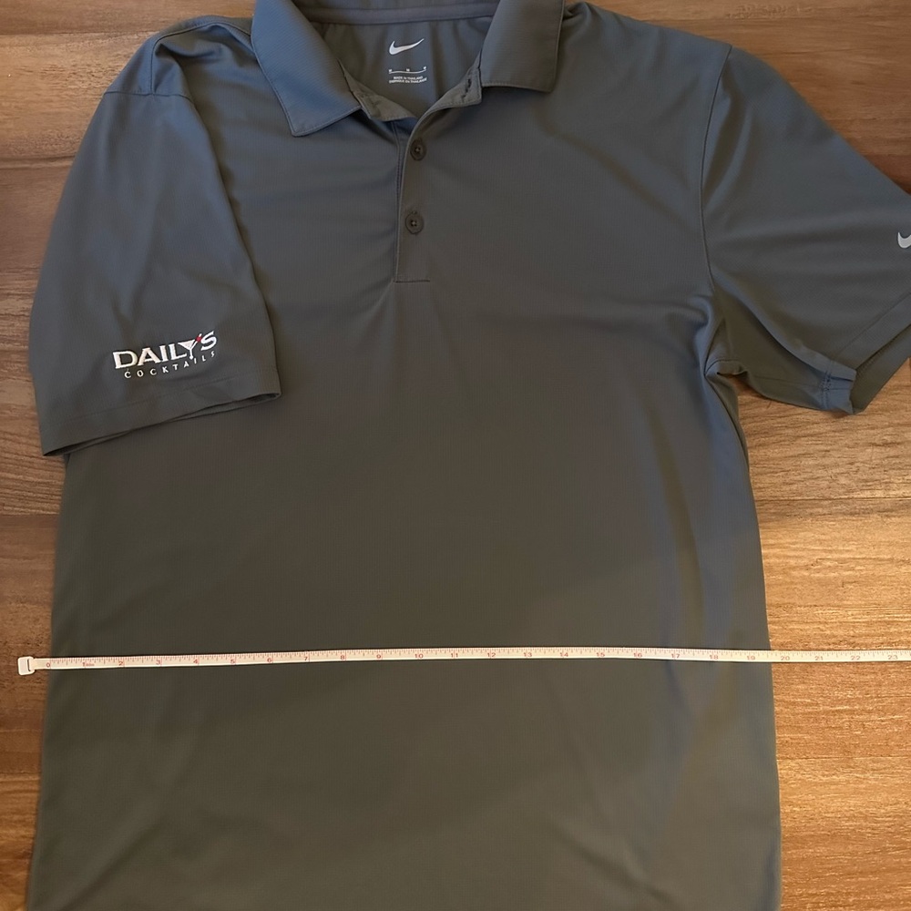 Nike Men's Dark Gray Daily’s Cocktails Polo Shirt